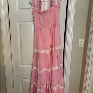 BRAND NEW never worn smocked midi dress!